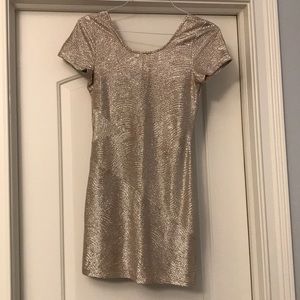 Gold FP Bodycon Dress